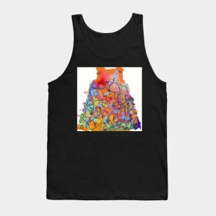 Colorful Impression Tank Top